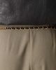 DesignB London DesignB London vintage style velvet chain belt in black and gold - 2