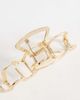DesignB London DesignB London wavy metal hairgrip in gold - 2