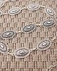 DesignB London DesignB London western hammered chain belt in silver - 2