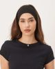 DesignB London DesignB London wide jersey headband in black - 1
