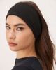 DesignB London DesignB London wide jersey headband in black - 2