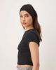 DesignB London DesignB London wide jersey headband in black - 3