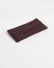 DesignB London DesignB London wide jersey headband in dark chocolate brown - 1