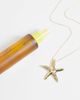 DesignB London DesignB starfish pendant necklace in gold tone - 2