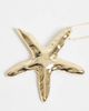 DesignB London DesignB starfish pendant necklace in gold tone - 4