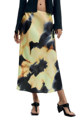 Desigual Desigual A-Line Midi Skirt