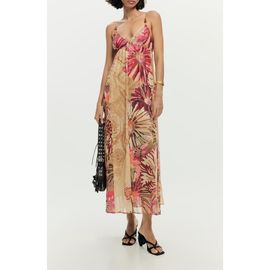 Desigual Desigual Beaded Sleeveless Midi Dress