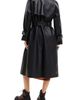 Desigual Desigual Belted Faux Leather Trench Coat - 2