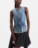 Desigual Desigual Belted Mixed Media Dress - 3