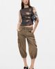 Desigual Desigual Capri Cargo Pants - 5