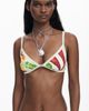 Desigual Desigual Crochet Trim Bikini Top - 3