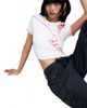 Desigual Desigual Cutout Logo Graphic T-Shirt - 4