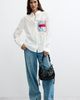 Desigual Desigual Embroidered Patch Cotton Button Down Shirt - 5