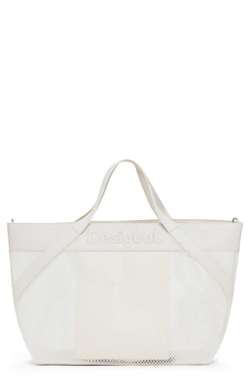 Desigual Desigual Fishnet Mesh Shopper Bag