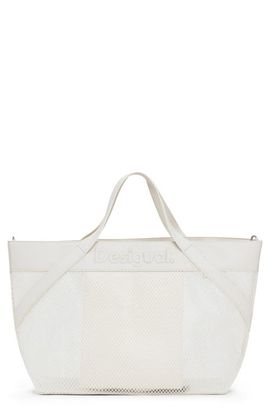 Desigual Desigual Fishnet Mesh Shopper Bag