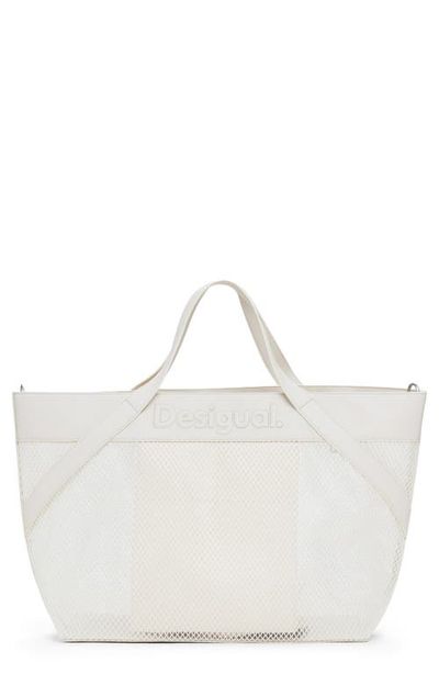 Desigual Desigual Fishnet Mesh Shopper Bag