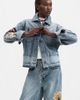 Desigual Desigual Floral Appliqué Denim Trucker Jacket - 4