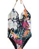 Desigual Desigual Floral Halter One-Piece Swimsuit - 4