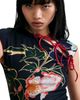 Desigual Desigual Floral Handkerchief Hem Jersey Dress - 3