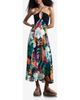 Desigual Desigual Floral Keyhole Sleeveless Maxi Dress - 1
