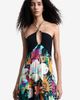 Desigual Desigual Floral Keyhole Sleeveless Maxi Dress - 5