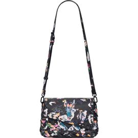 Desigual Desigual Floral Pattern Faux Leather Crossbody Bag