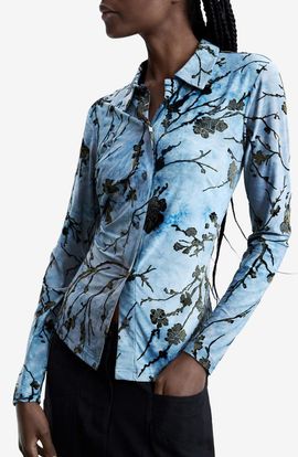 Desigual Desigual Floral Print Button-Up Shirt