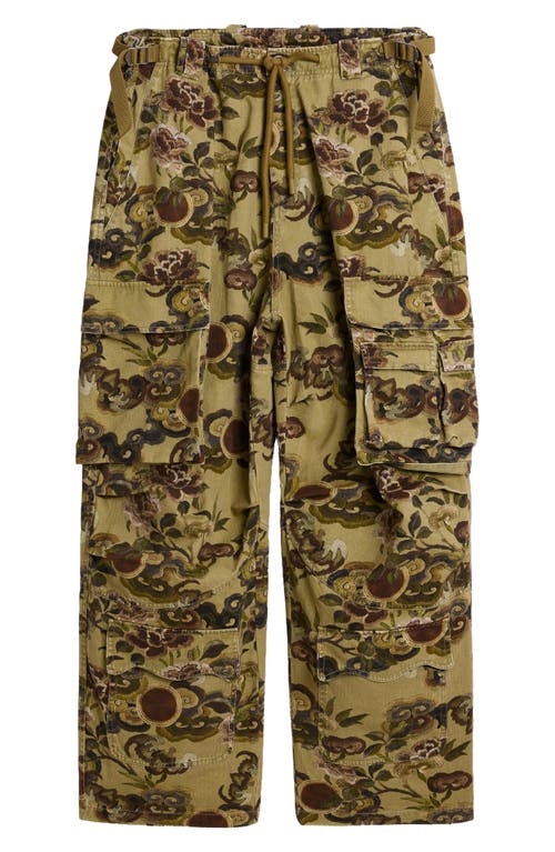 Desigual Desigual Floral Print Cargo Pants