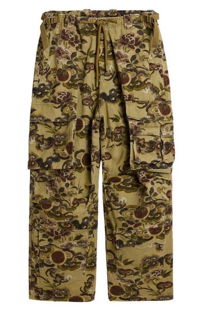 Desigual Desigual Floral Print Cargo Pants