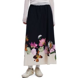 Desigual Desigual Floral Print Maxi Skirt