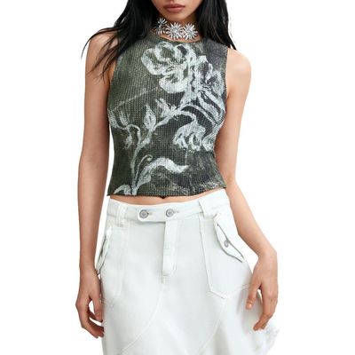 Desigual Desigual Floral Sleeveless Top