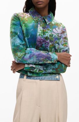 Desigual Desigual Floral Trucker Jacket