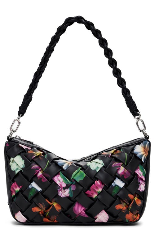 Desigual Desigual Floral Woven Shoulder Bag