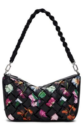 Desigual Desigual Floral Woven Shoulder Bag