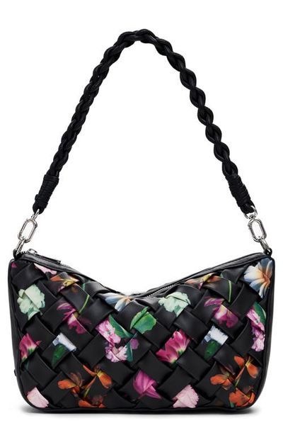 Desigual Desigual Floral Woven Shoulder Bag