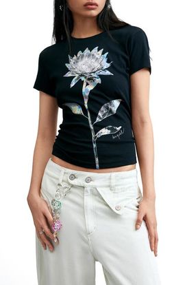 Desigual Desigual Flower Graphic T-Shirt