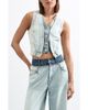 Desigual Desigual Layered Denim Vest - 1