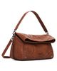 Desigual Desigual Medium Embroidered Faux Leather Handbag - 5