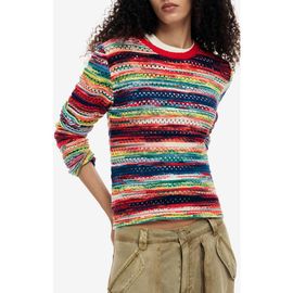 Desigual Desigual Multicolor Stripe Sweater