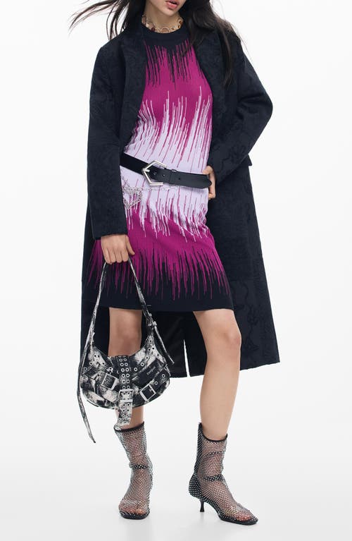 Desigual Desigual Ombré Long-Sleeve Rib Dress