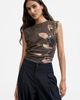 Desigual Desigual Pleated Wide Leg Trousers - 2