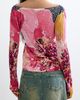 Desigual Desigual Print Boat Neck Sweater - 2