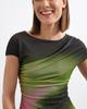 Desigual Desigual Ruched Mesh Top - 3