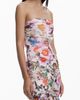 Desigual Desigual Ruched Ruffle Hem Asymmetric Maxi Dress - 3