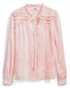 Desigual Desigual Ruffle Metallic Tie Neck Top - 4