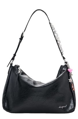 Desigual Desigual Square Faux Leather Shoulder Bag