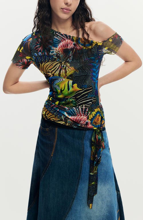 Desigual Desigual Tie Hem T-Shirt
