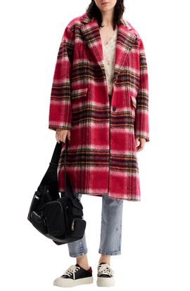 Desigual Desigual Tommy Plaid Overcoat