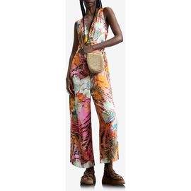 Desigual Desigual Tropical Print Wide Leg Jumpsuit