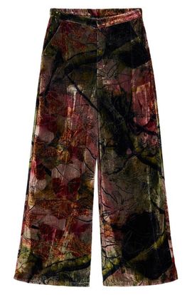 Desigual Desigual Velvet Wide Leg Trousers